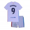 Maglia ufficiale Barcellona Memphis Depay 9 Trasferta 2021-22 per Bambino